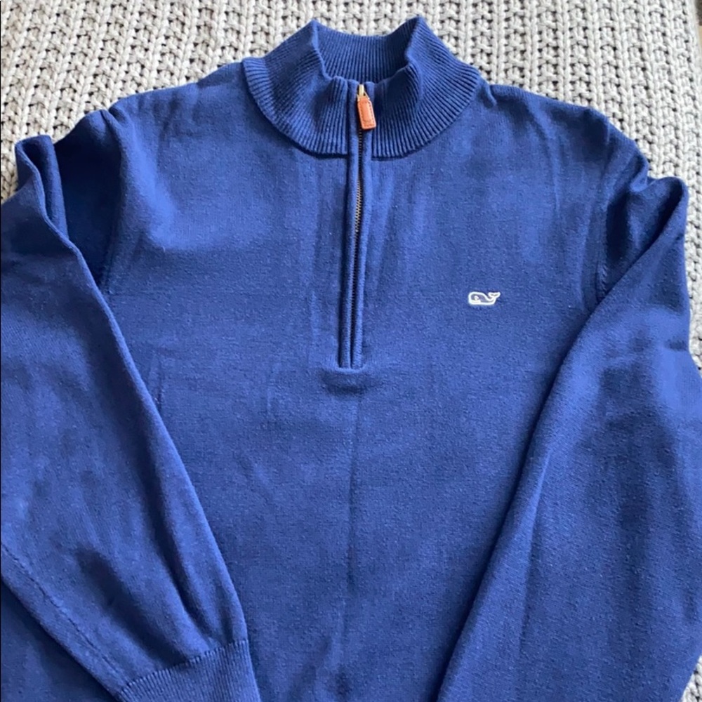 Vineyard Vines 1/4 Zip Cotton Men’s Sweater